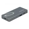 Lector de tarjetas DeLOCK USB Type-C para CFast SD + hub USB
