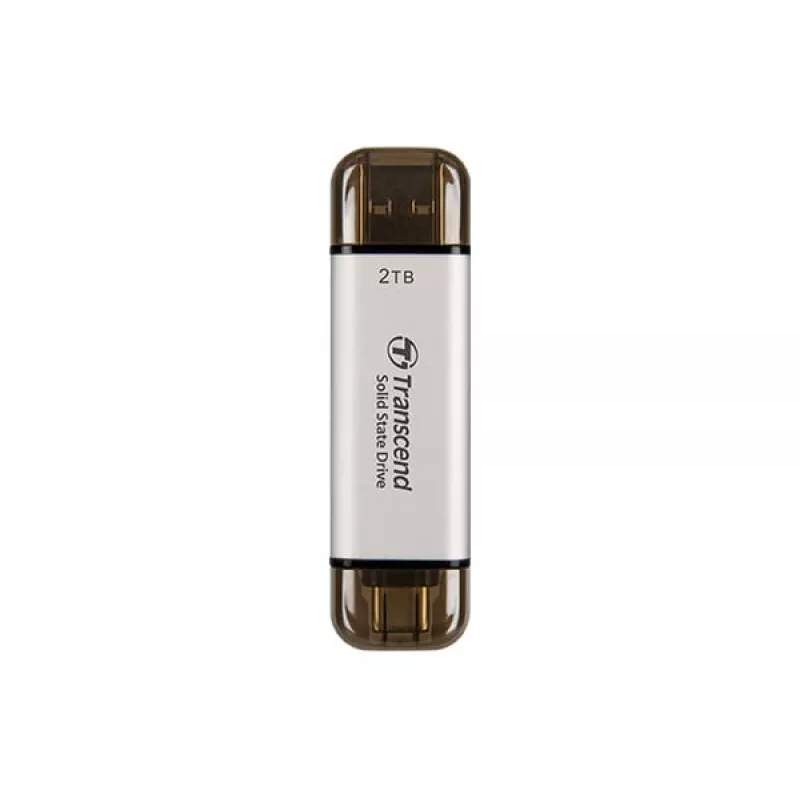 Transcend ESD310 SSD portátil de 2 TB, USB 3.2 Gen 2 (10 Gbps), USB-C