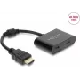 Adaptador HDMI macho a USB Type-C hembra DELOCK 63000, DisplayPort Alt Mode, 4K 60 Hz