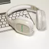 Auriculares Tellur verdes Bluetooth over-ear Pulse plegables Cream TLL511441