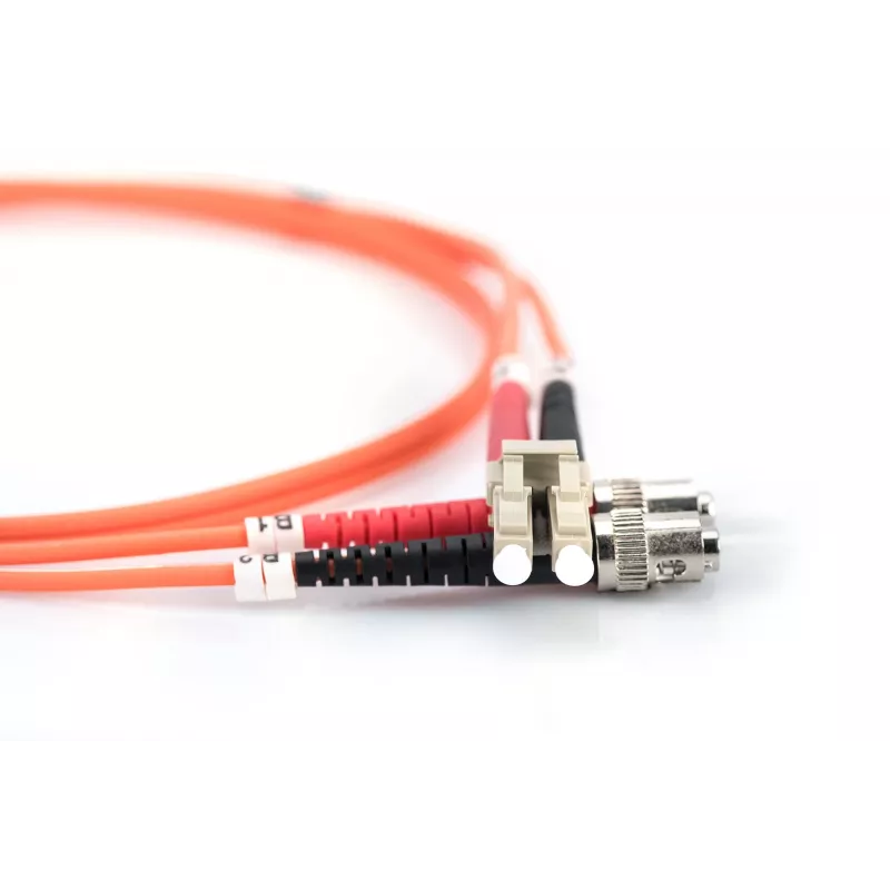 Cable de red de fibra óptica multimodo - LC - ST - 10 m - I-VH - OM2 - LC - ST