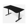 Escritorio gaming Arozzi Arena Medium ARENA-MEDIUM-PBK, 140 x 75,5 cm, alfombrilla de microfibra en toda la superficie, Pure Black