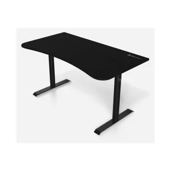 Mesa gaming Arozzi Arena Gaming negra — tablero recto de MDF 1400×755×710 mm