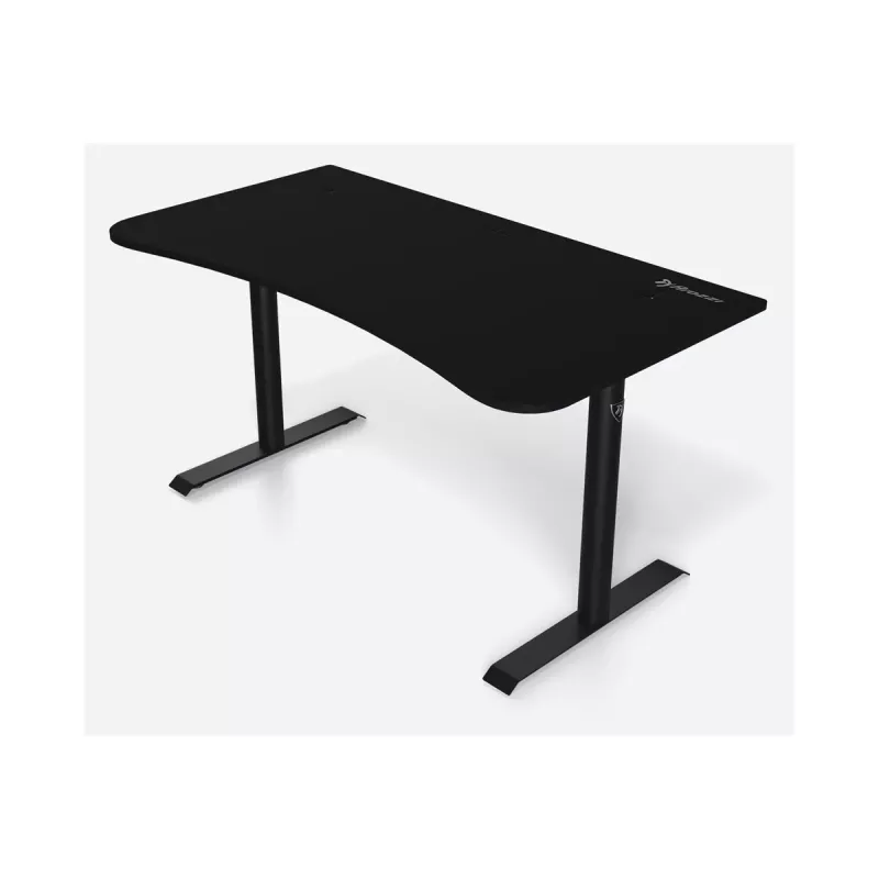Escritorio gaming Arozzi Arena Medium ARENA-MEDIUM-PBK, 140 x 75,5 cm, alfombrilla de microfibra en toda la superficie, Pure Black