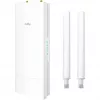 Punto de acceso Cudy AP1300 Outdoor — Doble banda 2,4/5 GHz, 300/867 Mbit/s, IP65, PoE, 2 antenas externas RP‑SMA