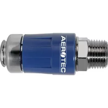 Acoplamiento rápido de seguridad Aerotec 2005303 — acoplamiento de enchufe para sistemas de aire comprimido, 1 ud.