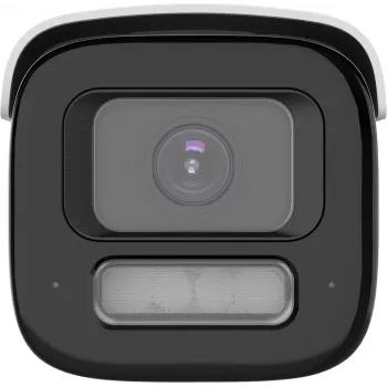 Cámara de vigilancia IP Hikvision Pro Series DS-2CD2687G3-LIZS2UY/SL 8 MP ColorVu varifocal motorizada 2,8–12 mm Bullet, 1/1,8 pulgadas CMOS, giro 360°, blanco