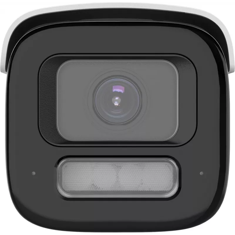 Cámara de vigilancia IP Hikvision Pro Series DS-2CD2687G3-LIZS2UY/SL 8 MP ColorVu varifocal motorizada 2,8–12 mm Bullet, 1/1,8 pulgadas CMOS, giro 360°, blanco