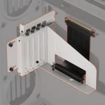 Soporte vertical para GPU HAVN HS 420 - blanco