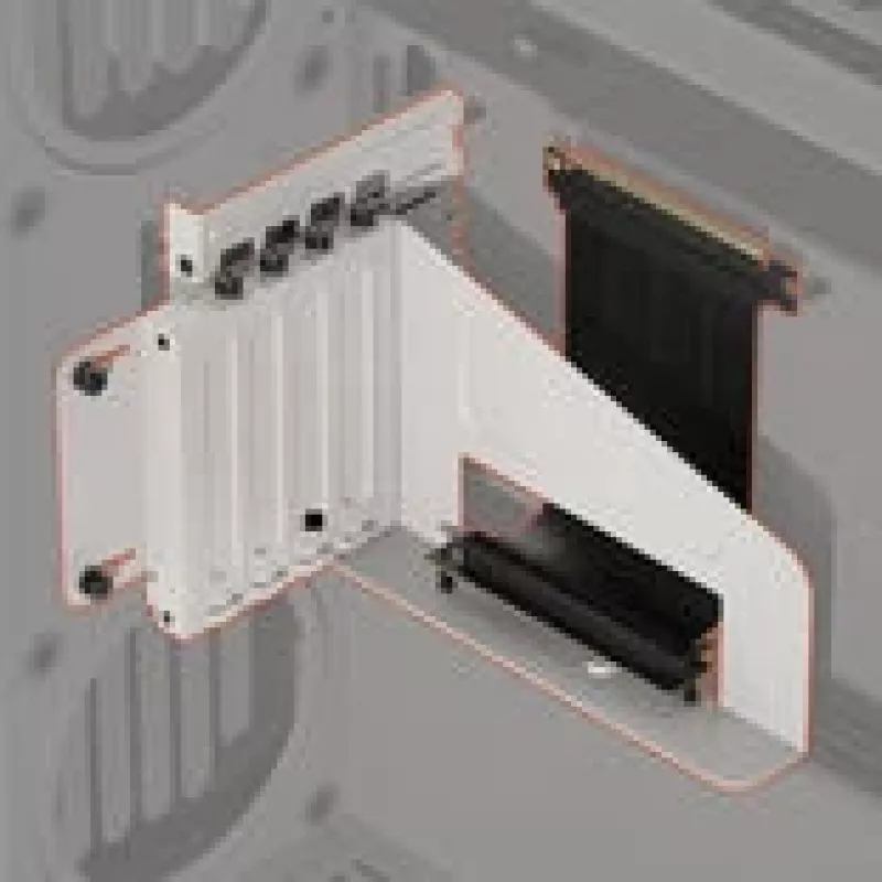 Soporte vertical para GPU HAVN HS 420 - blanco