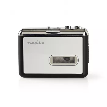 Nedis ACGRU100GY Convertidor de casete USB / 3,5 mm Alimentación USB/batería Gris