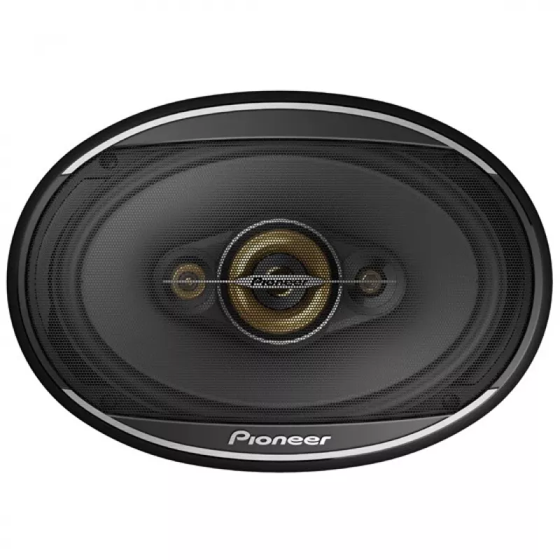 Pioneer TS-A6971F. Tipo de altavoz: 4 vías, potencia máxima: 600 W, potencia nominal: 100 W. Profundidad de montaje: 20,3 cm, tamaño del woofer (An x Al): 152,4 x 228,6