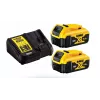 Sierra circular portátil DeWALT DCS570P2-QW 18,4 cm plateado, amarillo 5500 rpm
