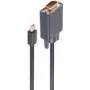 ShiverPeaks BS10-54025 - 1 m - Mini DisplayPort - VGA - conector macho - conector macho - oro
