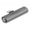 Adaptador de cable DeLOCK 64186 USB Type-C a USB Type-C + 3,5 mm gris