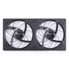 Jonsbo ZB-240BR ventilador de caja 120mm Reverse Blade ARGB PWM pack de 2 - negro
