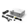 Technaxx TX-127 mini proyector LED, LCD, HD 720p (1280x720), blanco/gris