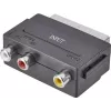 SpeaKa Professional Adaptador RCA / SCART [3x conector hembra RCA - 1x conector macho SCART] Negro (SP-7869904)