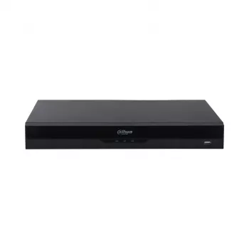 Grabador de vídeo en red DAHUA NVR4208-8P-EI – NVR de 8 canales con 8 puertos PoE, ancho de banda 180/256 Mbit/s, almacenamiento máx. 16 TB