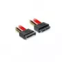 Cable SATA Slimline conector macho a conector hembra DeLOCK 84374 0,3m negro