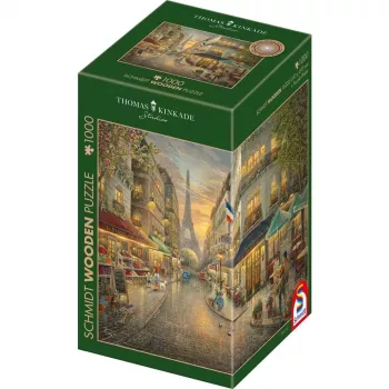 Puzzle de madera Thomas Kinkade Studios: París pintoresco (1000 piezas)
