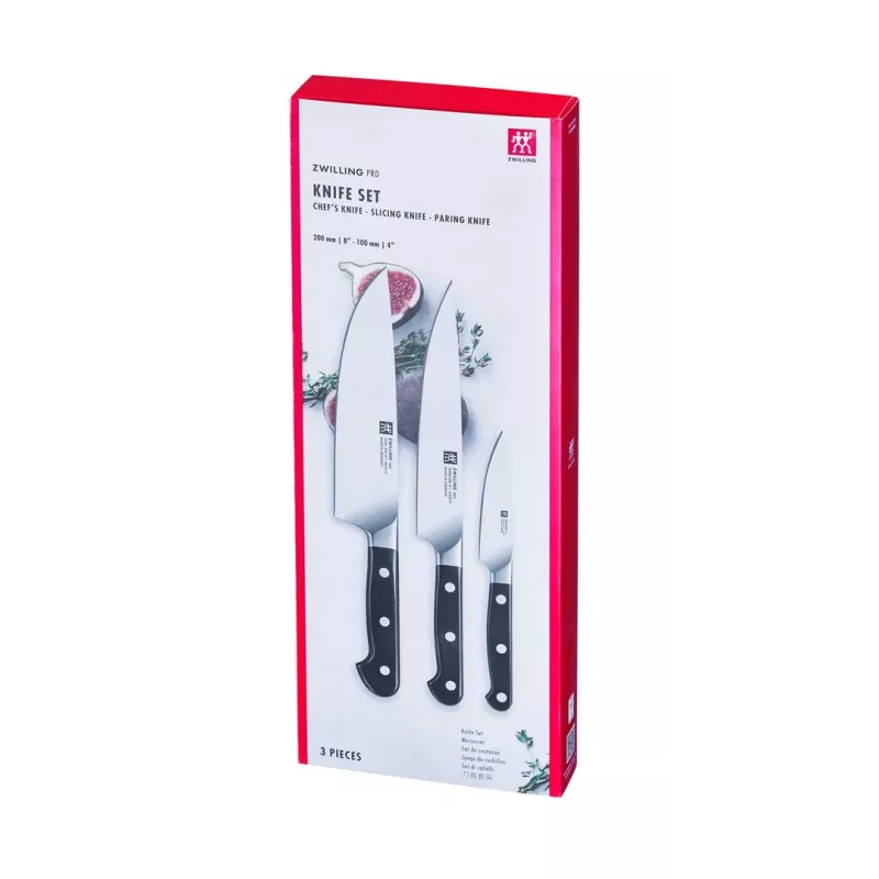 ZWILLING set de 3 cuchillos Pro (384300070)