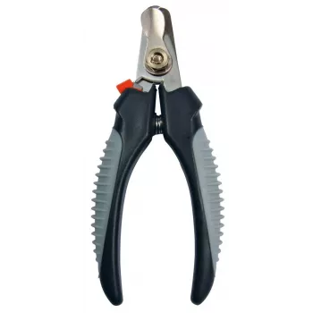 Tijeras de aseo para mascotas Trixie 2367, hojas de acero inoxidable, 120 mm, mango de goma antideslizante