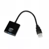 Adaptador iBox IAHV01 de HDMI a VGA, negro