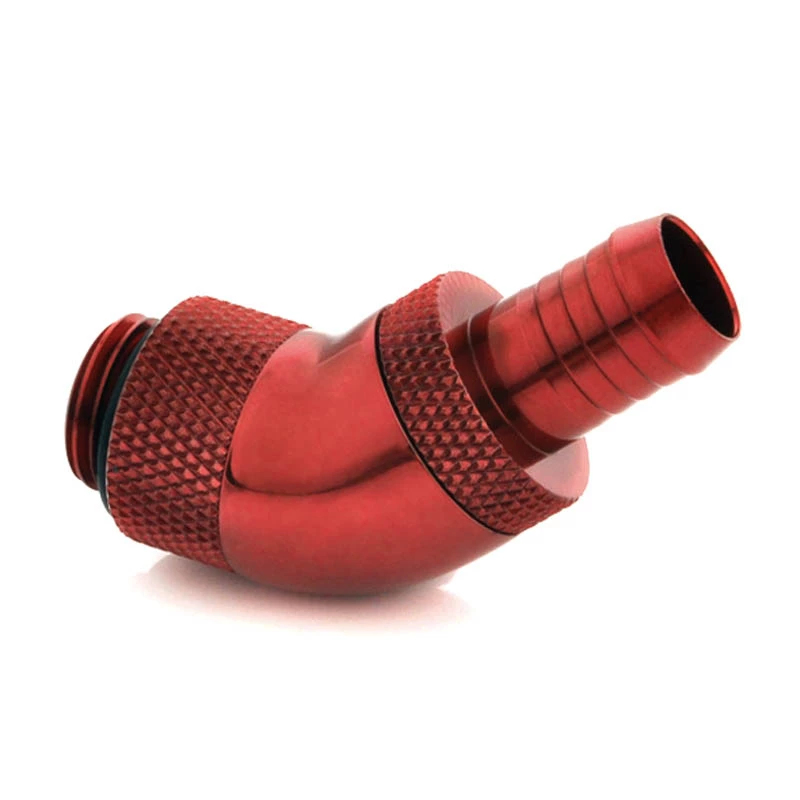 Accesorio de refrigeración para PC BitsPower BP-DBR45R2II — conector giratorio latón, rojo