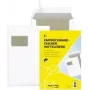 Sobre de envío MAILmedia blanco con dorso de cartón y ventana, tira autoadhesiva, 120 g/m²