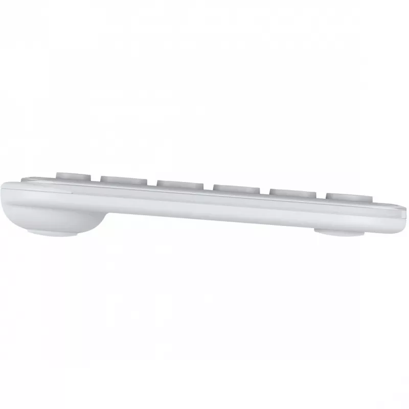 Logitech POP Icon Keys - Teclado - Inalámbrico - Bluetooth LE - QWERTY - US International - Off White, Naranja (920-013072)
