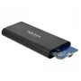 Delock - carcasa para almacenamiento - M.2 - tarjeta M.2 NVMe - USB 3.1 (Gen 2) - negro (42614)
