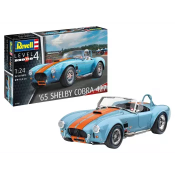 Coche de plástico a escala 65 Shelby Cobra 427 1/24