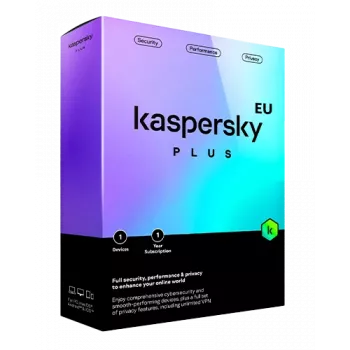 Kaspersky Plus | 1 dispositivo | 1 año | UE