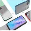 Funda protectora antichoque COMMA para iPhone 11 Pro — verde, cubierta antichoque