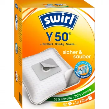 Swirl Y50 - Bolsas aspirador - Blanco - Dirt Devil - Progress - Samsung (1-7025-50)