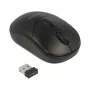 Ratón DeLOCK 12494 RF Wireless óptico 1000 DPI