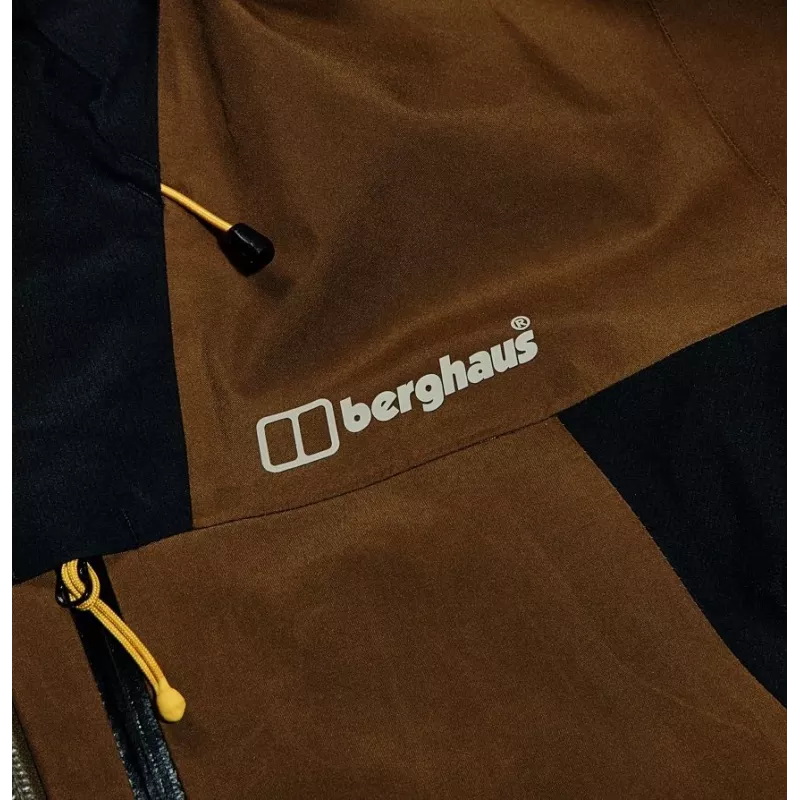 Chaqueta híbrida con capucha Berghaus hombre talla M marrón