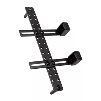 Soporte para tarjeta gráfica Lian Li GB-002 acero universal 128,4 mm x 104 mm, negro, compatible con 2 tarjetas gráficas