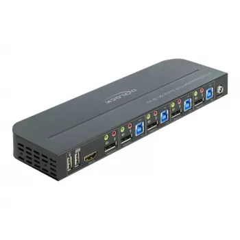 Switch KVM DeLOCK 11484 negro