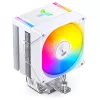 Jonsbo CR-1400 EVO ARGB disipador de aire para CPU, 92 mm, blanco