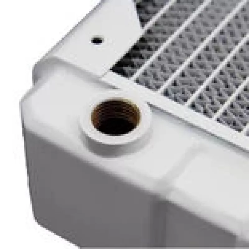 Radiador de refrigeración líquida para CPU Radiator Negro Ice Nemesis 360GTX Satin White 360mm