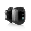 Afeitadora de cabeza ETA Jason 534390000 negra ? afeitadora rotativa de 7 cuchillas, batería de Li-Ion recargable, lavable, 60 min de autonomía