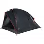 Tienda de campaña High Peak Minitramp 2 ligera negra/roja — tienda de campaña compacta para 2 personas