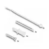 Roseta de conexión de fibra óptica DeLOCK 2 x SC simplex LC dúplex blanca