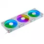 Phanteks D30-140 PWM Regular Airflow D-RGB ventilador de caja 140 mm, blanco, 3 uds.