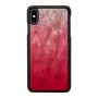 Funda para smartphone iKins para iPhone XS Max – lago rosa con detalles negros