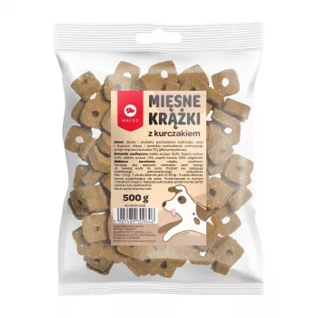 MACED lonchas de carne con pollo para perros - 500 g