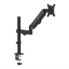 Soporte de monitor MACLEAN MC-135 con muelle de gas para pantallas de 17 a 32 pulgadas, carga 2–10 kg, negro