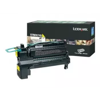 Lexmark X792 - Rendimiento especialmente alto - amarillo